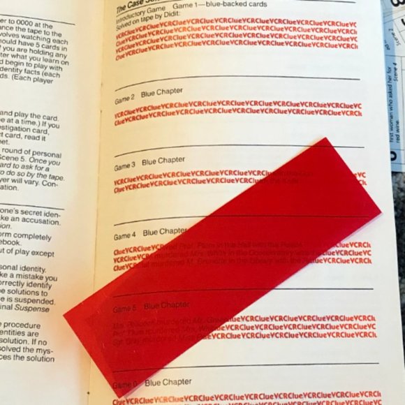 80's "Clue" VCR Mystery Game - VHS Murder Mystery Game - 80's Boardgame - Picture 5 of 9